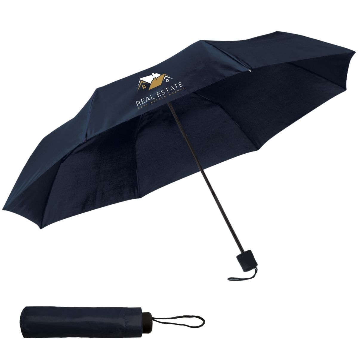 8 Panel Baton Umbrella - Yellow_5