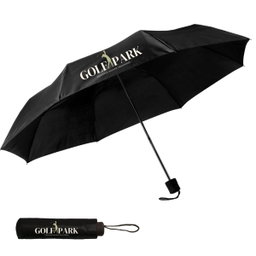 8 Panel Baton Umbrella - Yellow