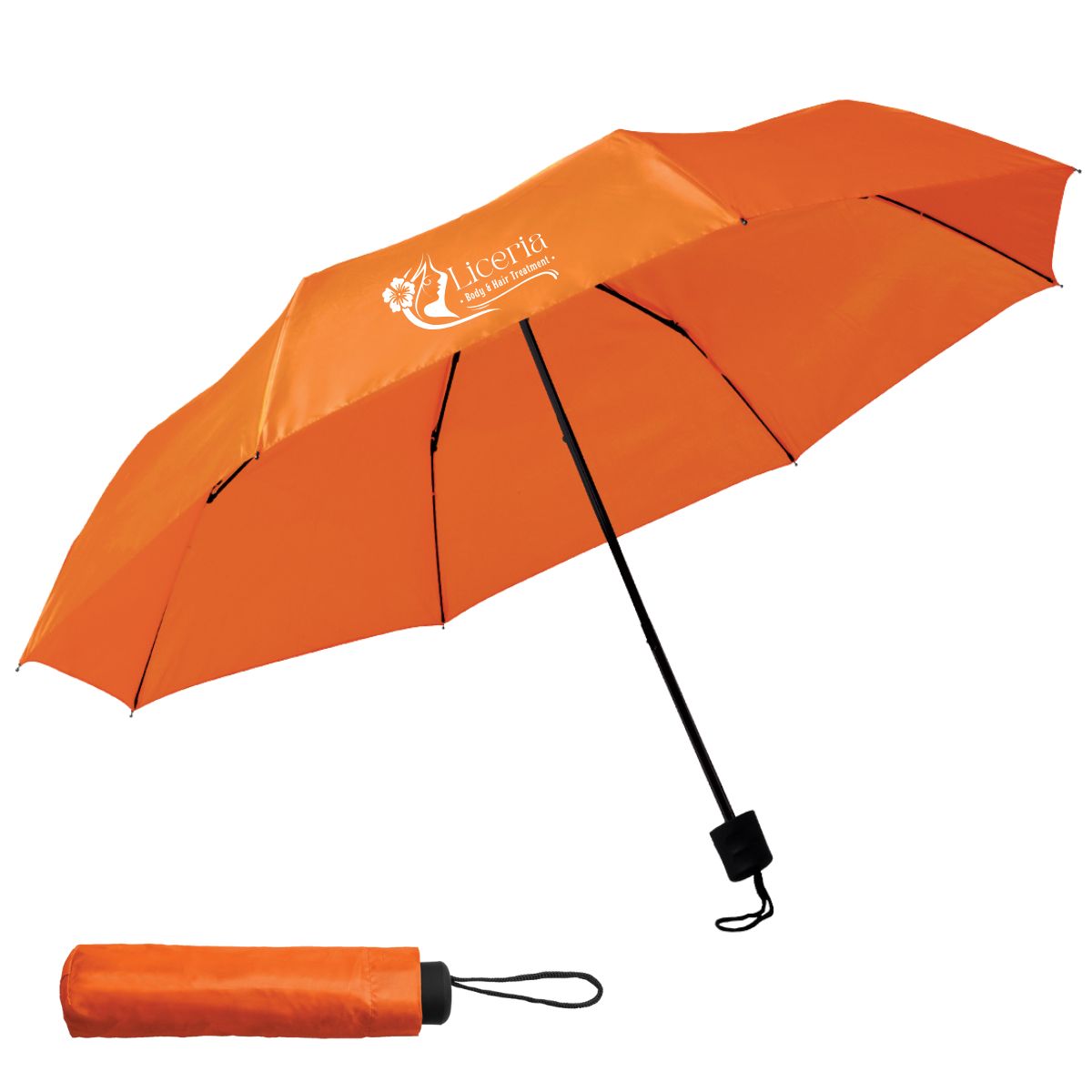 8 Panel Baton Umbrella - Yellow_4