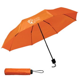 8 Panel Baton Umbrella - Yellow