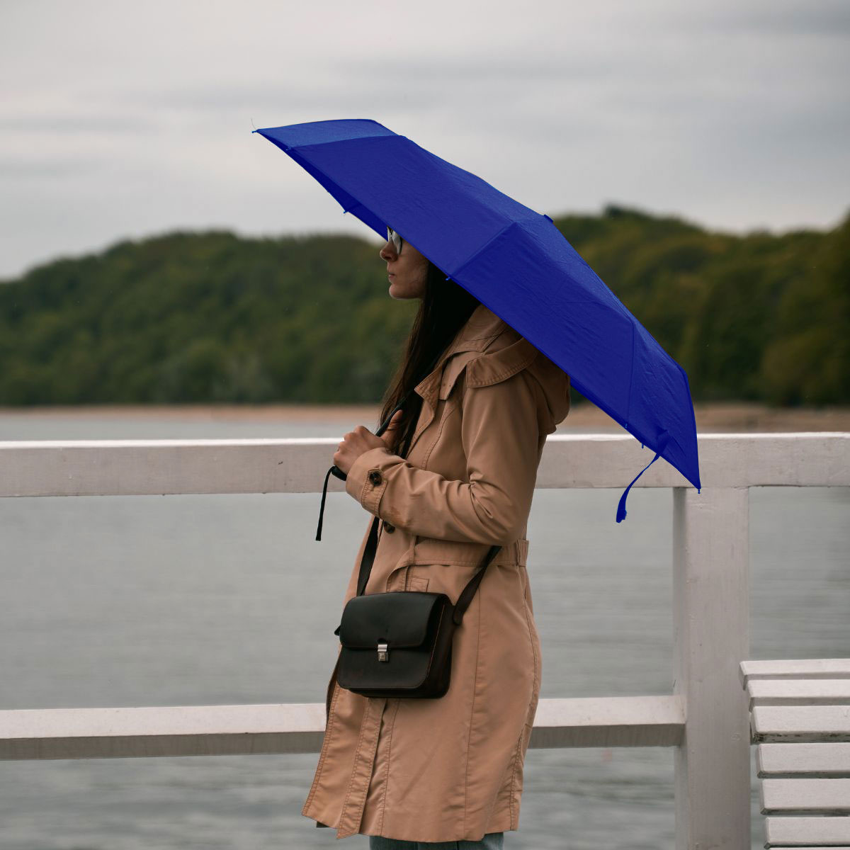 8 Panel Baton Umbrella - Yellow_7