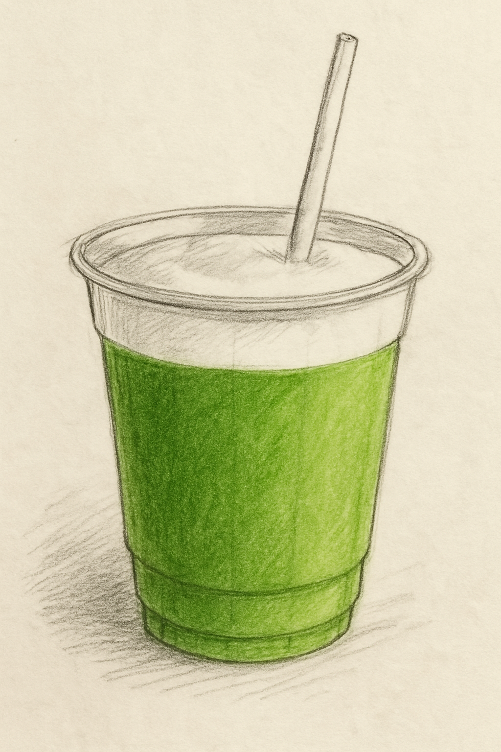 Rose Matcha Latte
