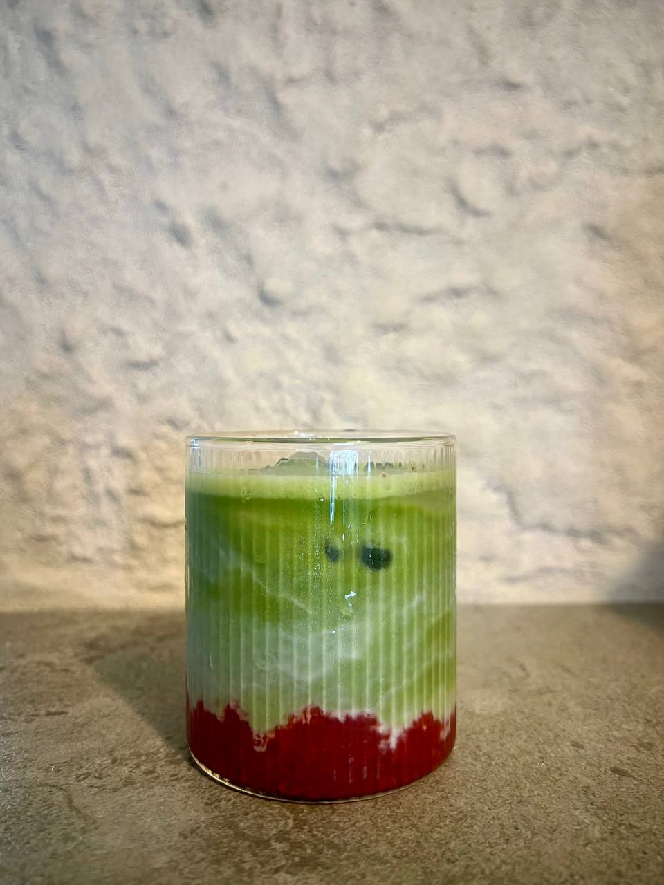 Strawberry Matcha Latte _0