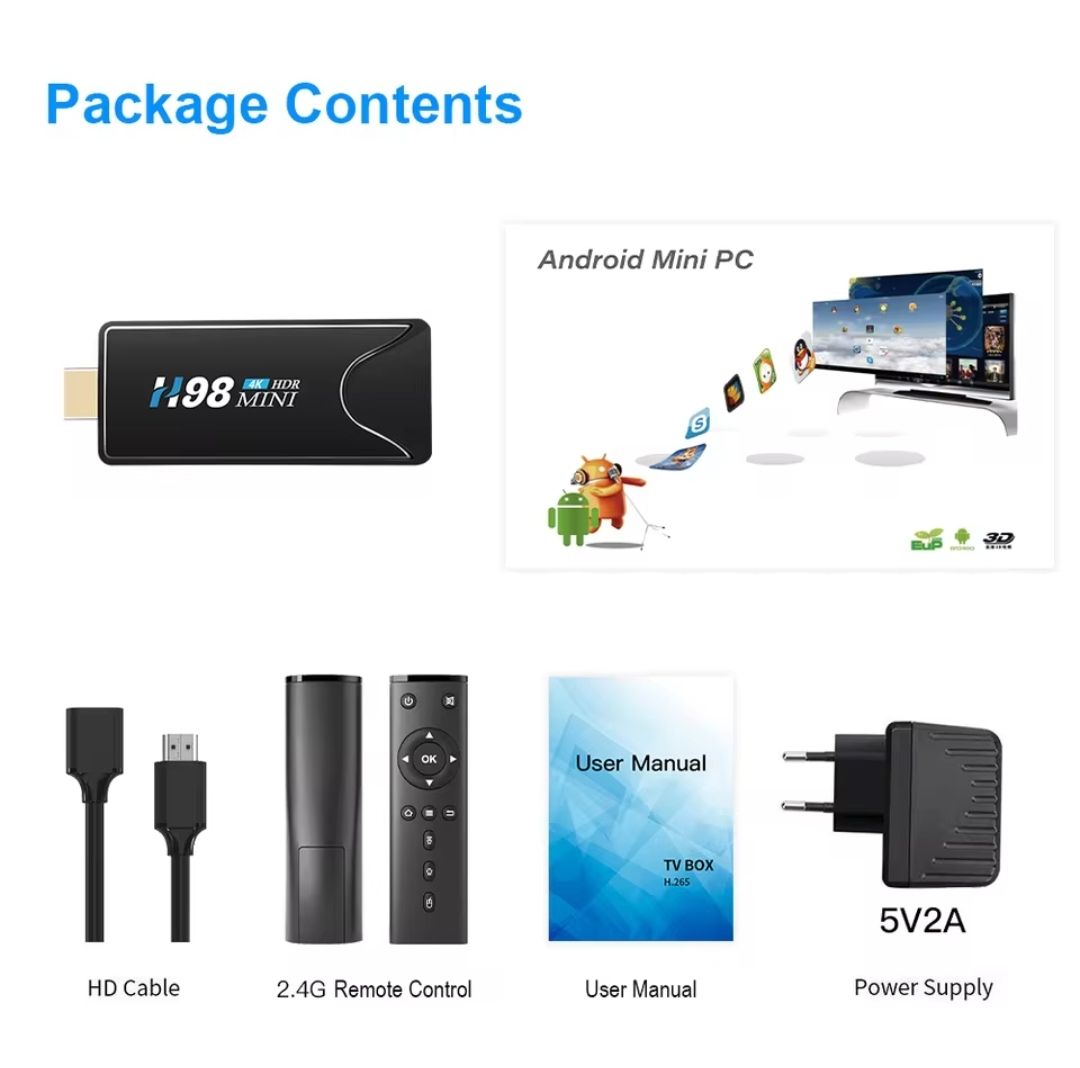 Android 10 Mini HD TV Stick | HONGTOP_1
