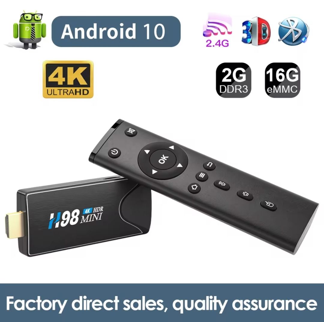 Android 10 Mini HD TV Stick | HONGTOP