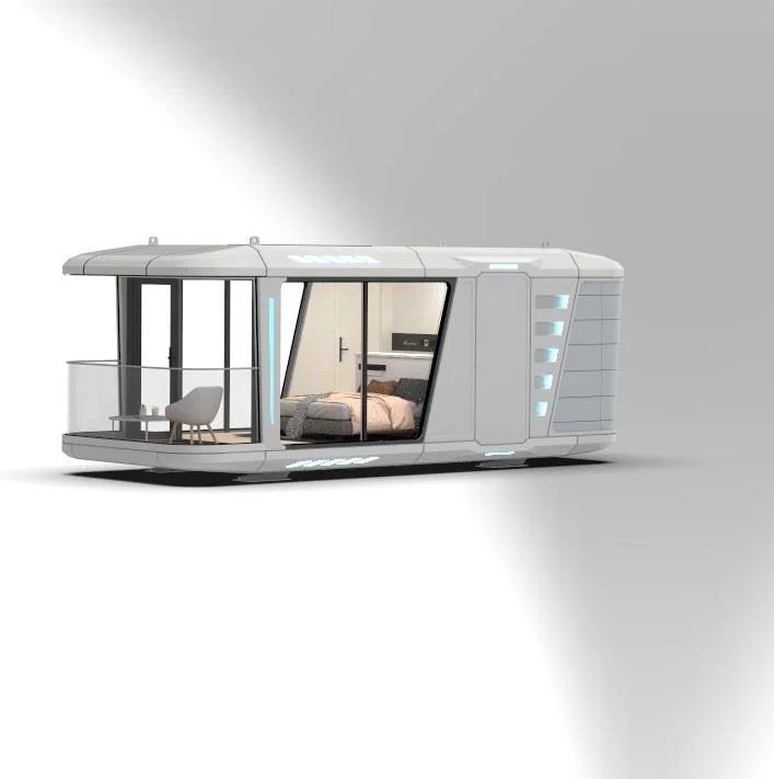 🌌 Modular Luxury Space Cabin – 18m² | Futuristic & Off-Grid Ready_2