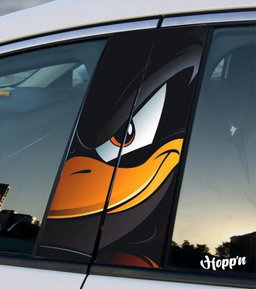 Daffy- Duck B Pillar Sticker 