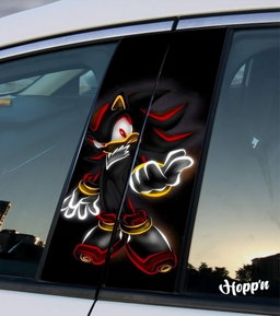 Shadow B - Pillar Sticker 