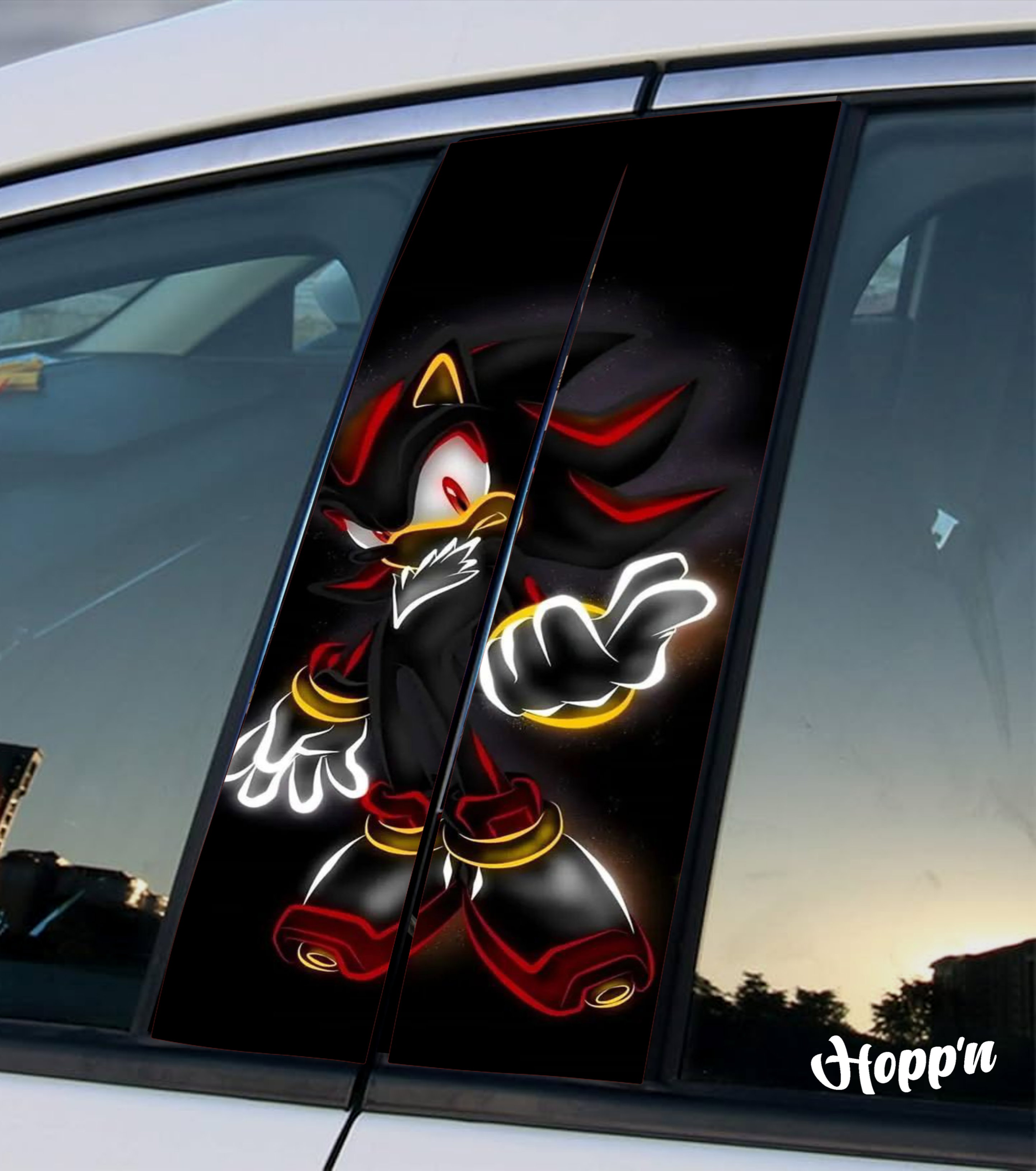 Shadow B - Pillar Sticker