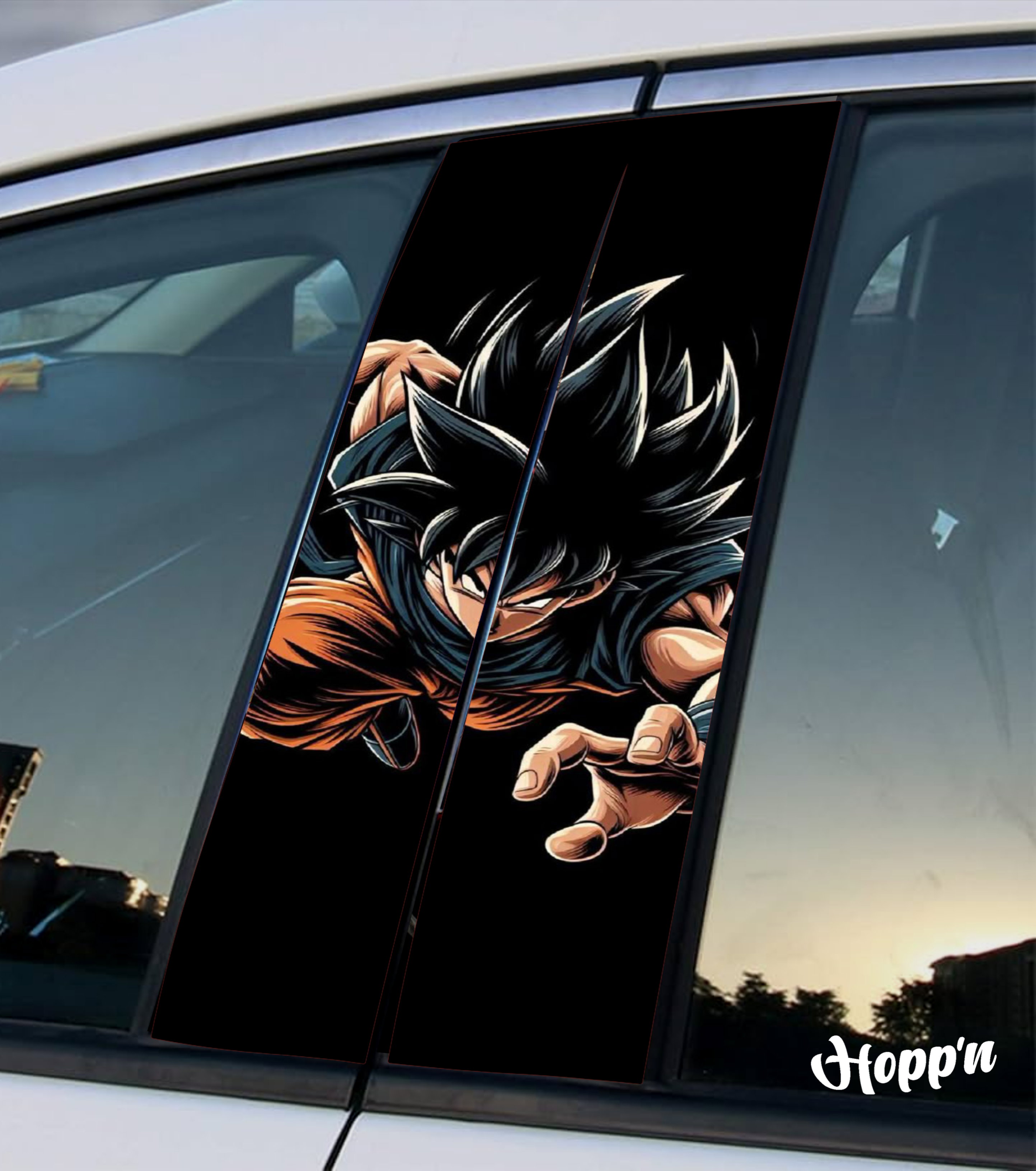 Battle Ready Goku B Pillar Sticker