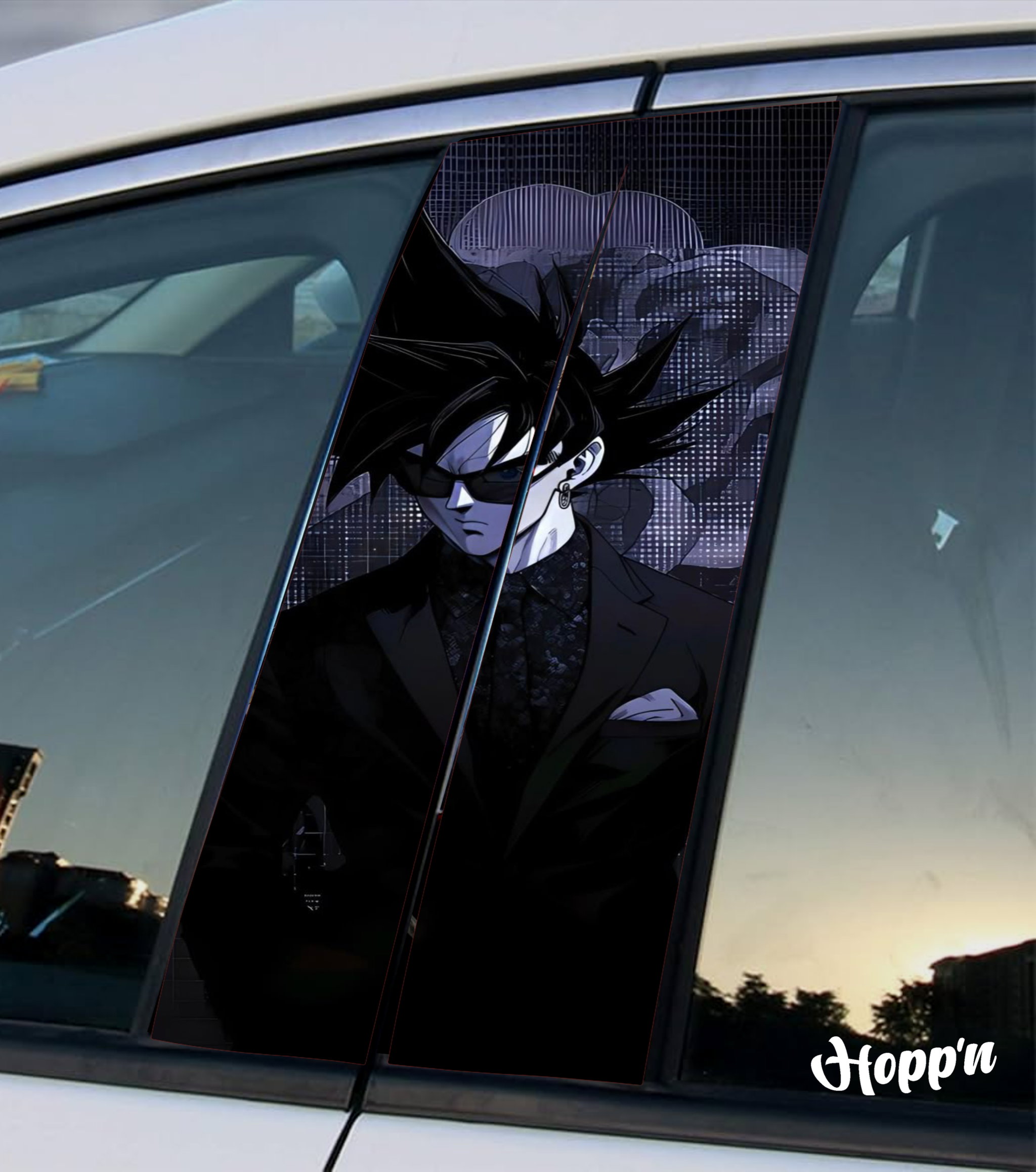 Mafia Goku B Pillar Sticker_0