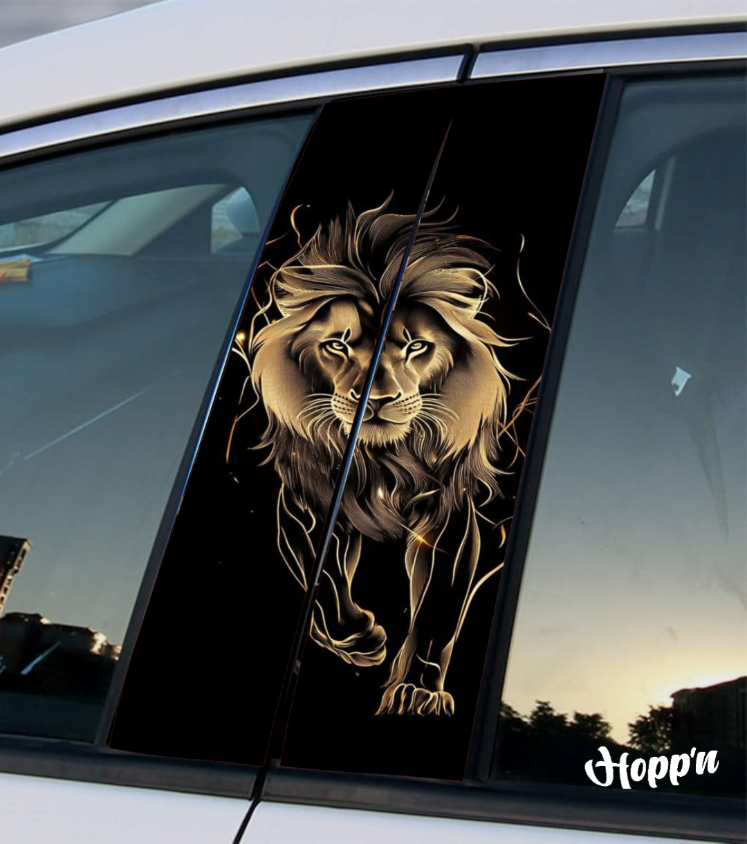 Spirit Lion B Pillar Sticker _0