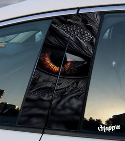 Eagle eye B Pillar Sticker