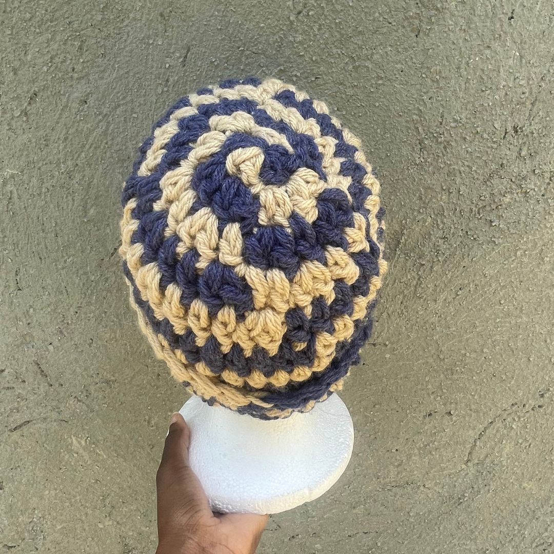 Checkered Regular Beanie_3