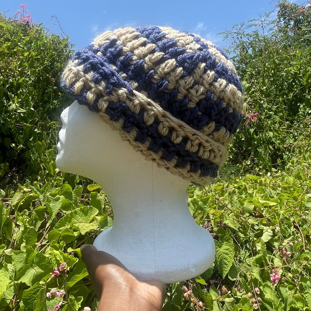 Checkered Regular Beanie_2
