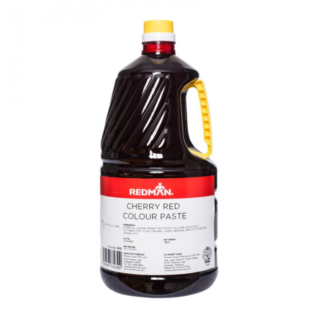 Redman Cherry Red Colour Paste_3