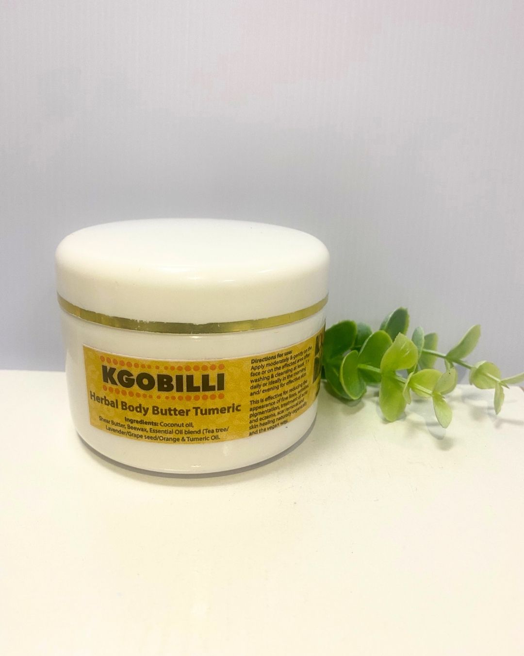 Herbal Body Butter - Tumeric 250ml_0
