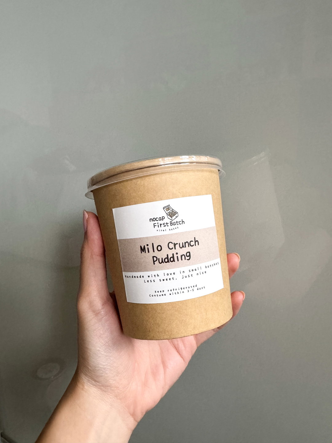 Milo Crunch Banana Pudding