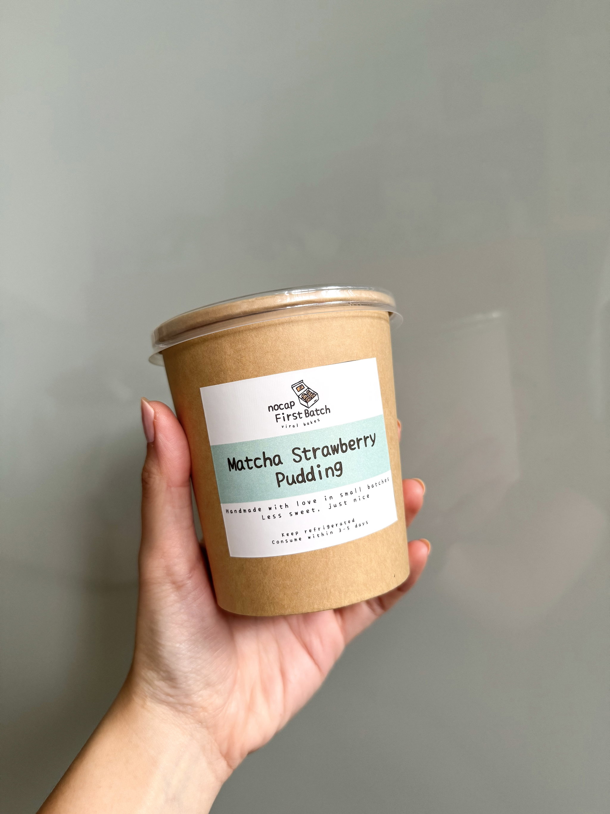 Matcha Strawberry Banana Pudding_0