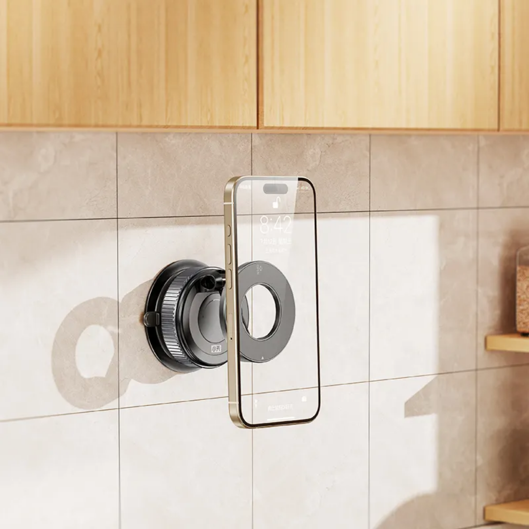 Support de téléphone magnétique à ventouse avec adsorption sous vide_9