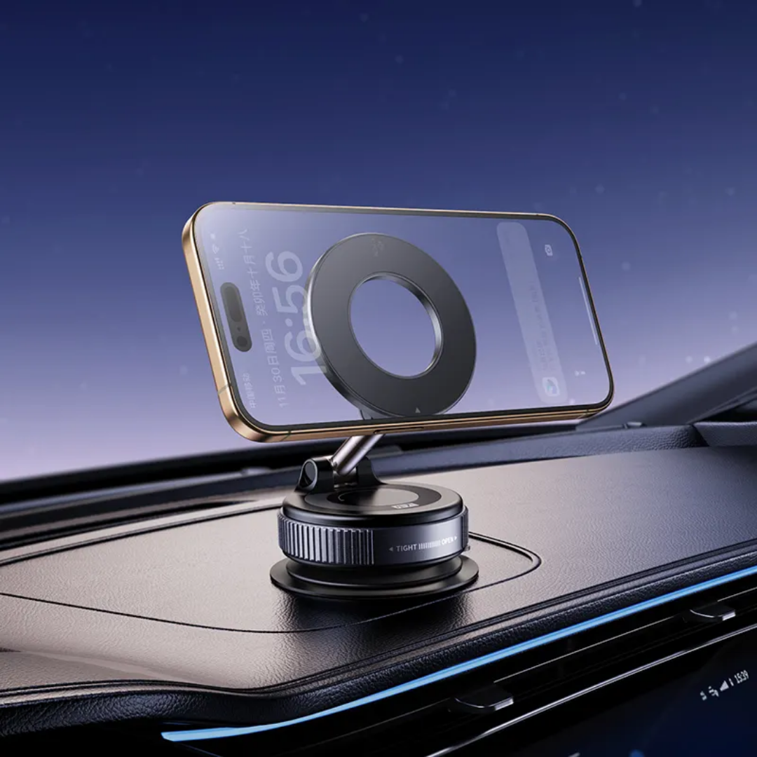 Support de téléphone magnétique à ventouse avec adsorption sous vide_1