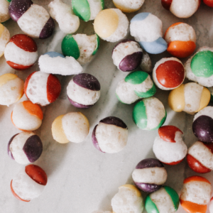 Freeze Dry Fruit Rainbow Pops
