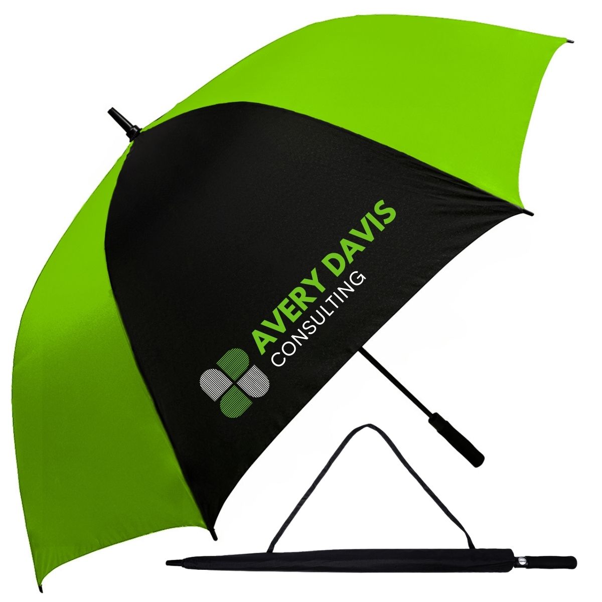 Splash of Colour Golf Umbrella - Grey_6