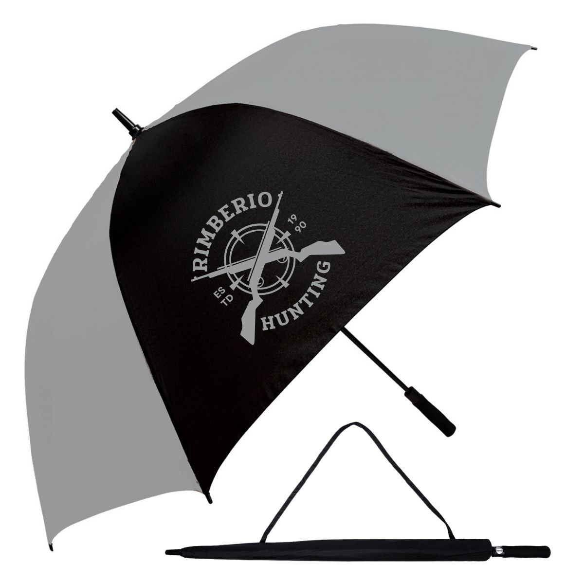 Splash of Colour Golf Umbrella - Grey_7