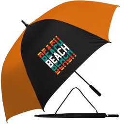 Splash of Colour Golf Umbrella - Grey