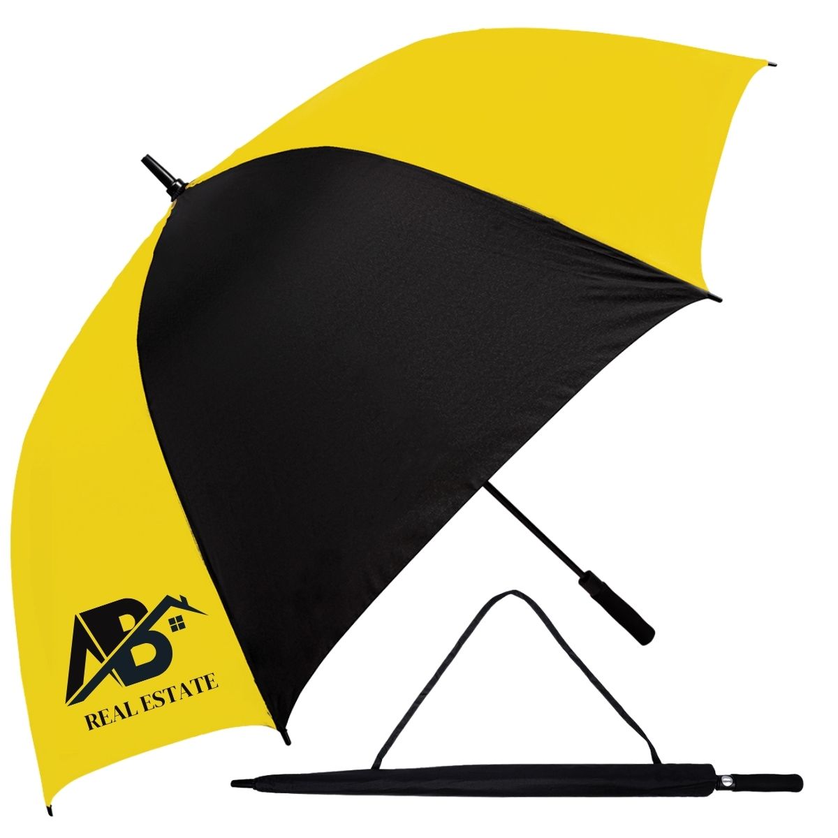Splash of Colour Golf Umbrella - Grey_1