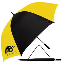 Splash of Colour Golf Umbrella - Grey