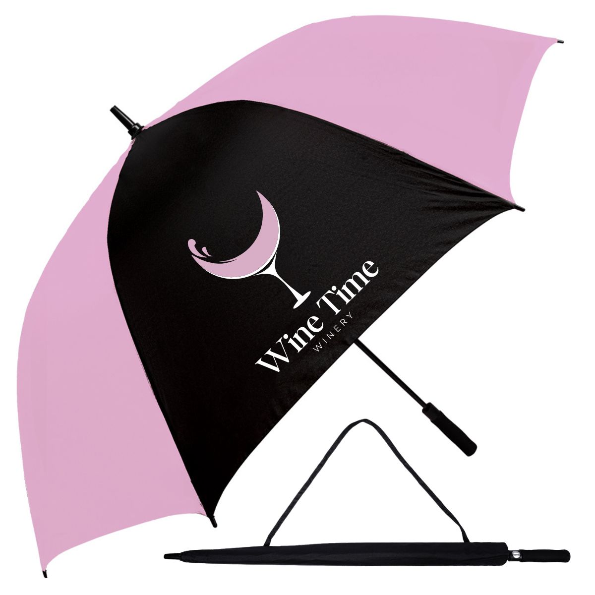 Splash of Colour Golf Umbrella - Grey_0