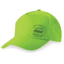 5 Panel Cap-Bottle