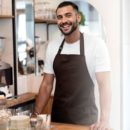 Biere Colour Apron with Pocket 