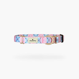 Ohpopdog Bibik Pink Nylon Martingale Collar