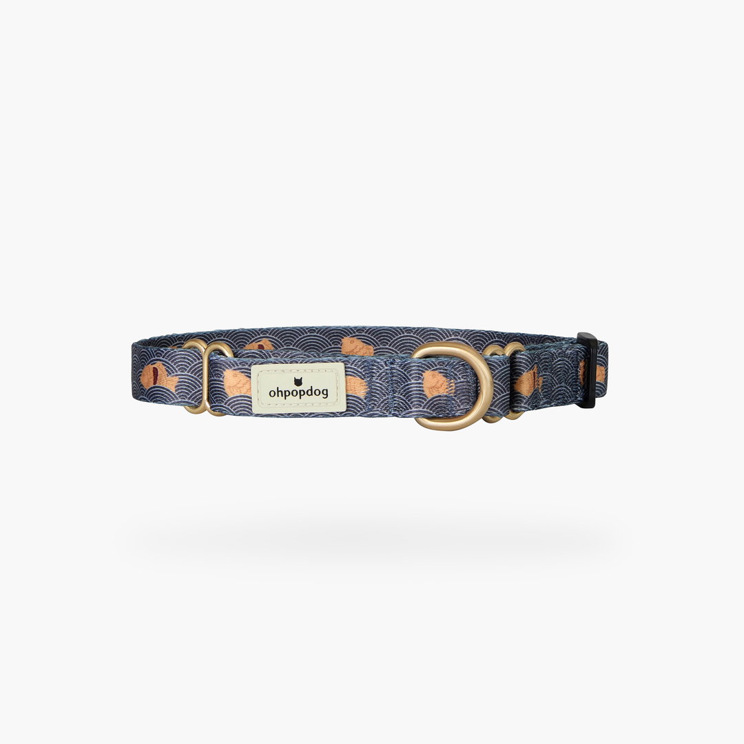Ohpopdog Taiyaki Cotton Martingale Collar