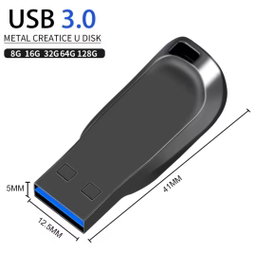 USB 3.0 High-Speed Metal Flash Drive