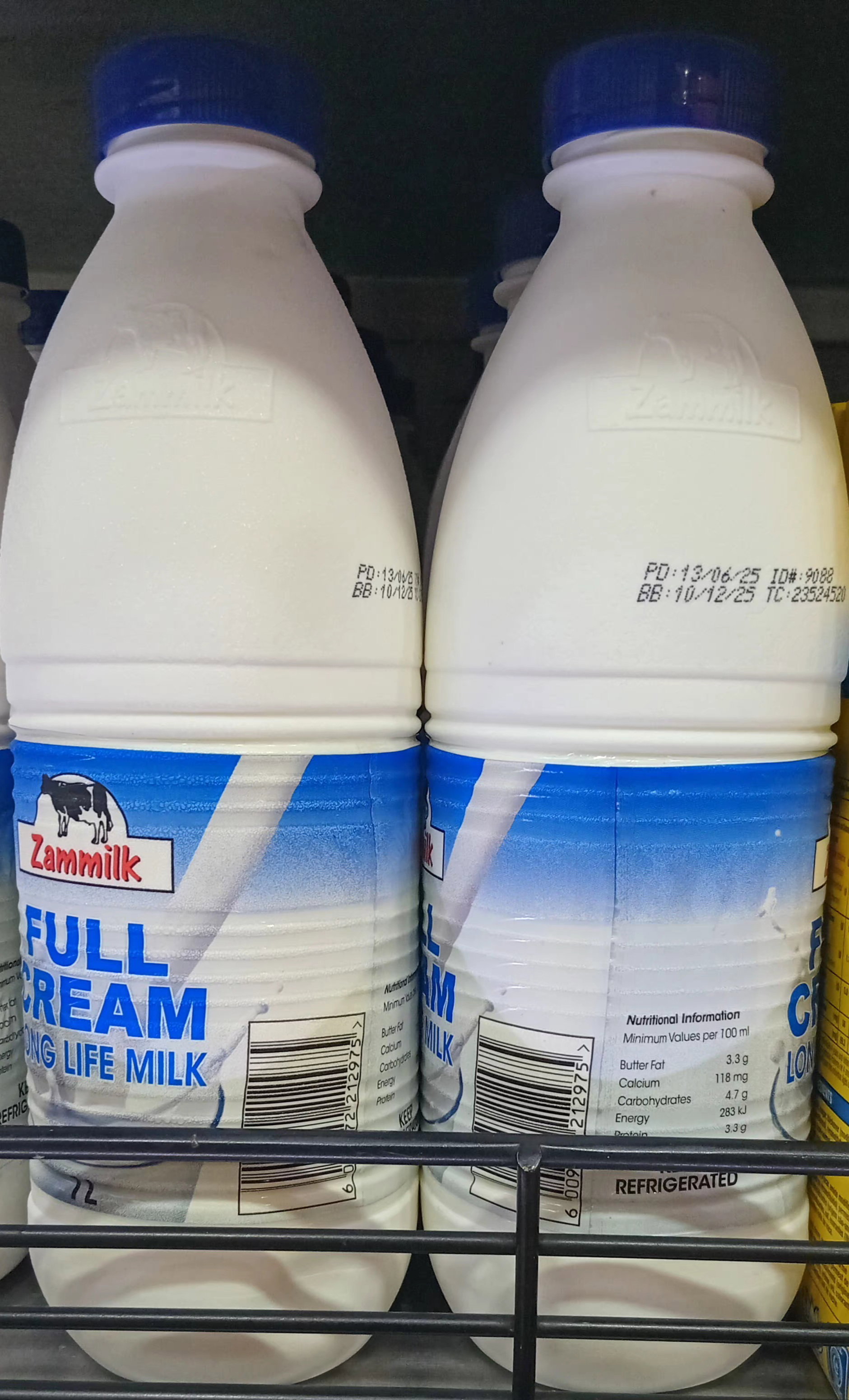 Zammilk Full Cream Long Life Milk 1l_0