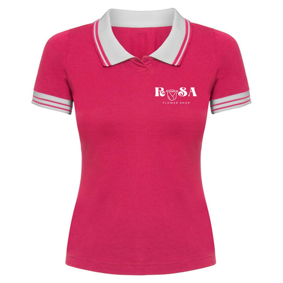 Nancy 2 Tone Polo_0