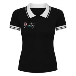 Nancy 2 Tone Polo
