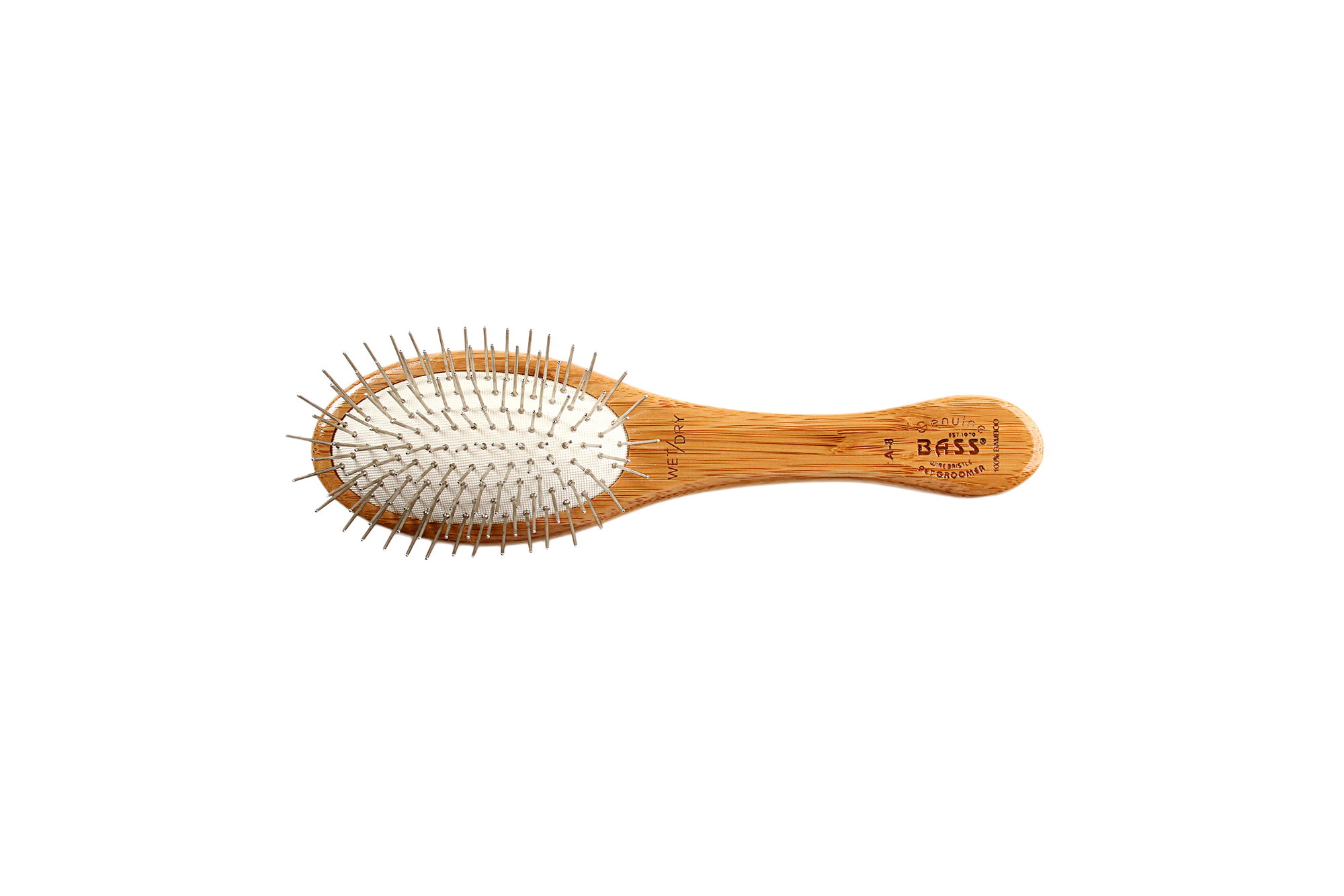 Bass Brush Style and Detangle Pet Brush (Dark Finish)_0