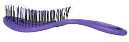 Bass Brush Purple Bio Flex Swirl Detangling Pet Brush