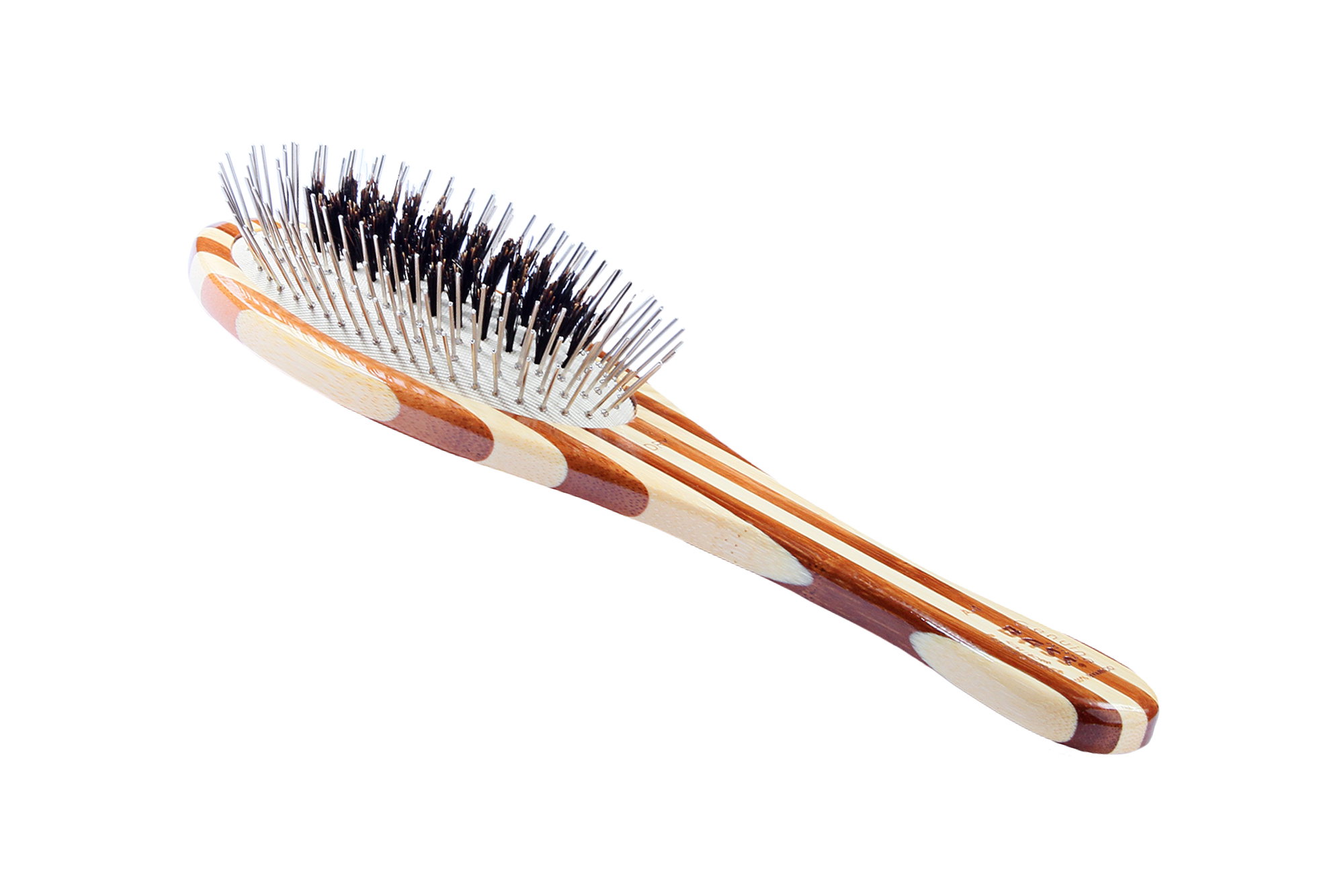 Bass Brush Hybrid Groomer Pet Brush (Striped Finish)_0