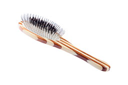 Bass Brush Hybrid Groomer Pet Brush (Striped Finish)