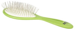 Bass Brush Green Bio Flex Style and Detangle Pet Brush