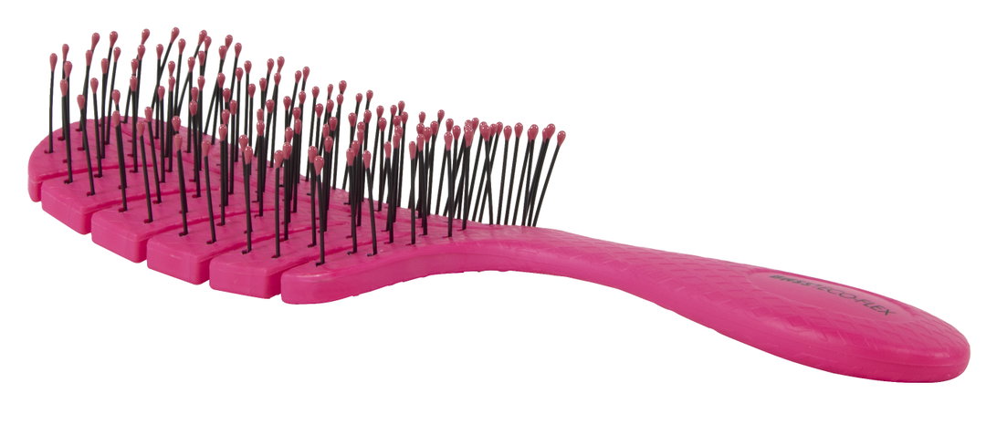 Bass Brush Pink Bio Flex Detangling Pet Brush