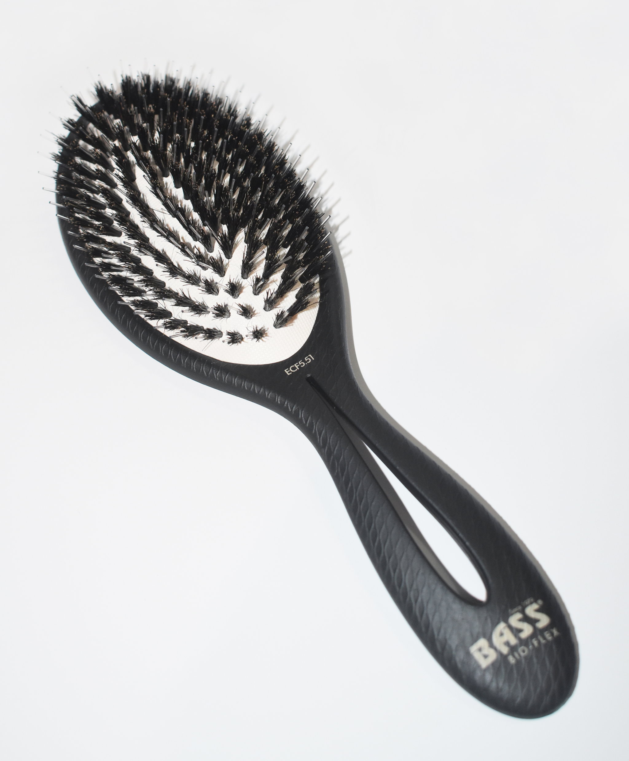 Bass Brush Black Bio Flex Shine Pet Brush_0