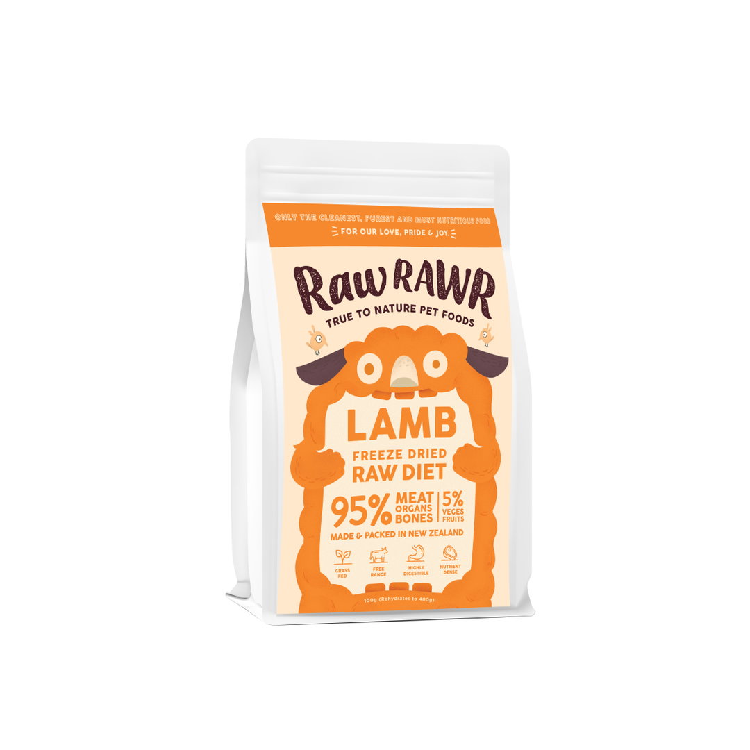 Raw Rawr Lamb
