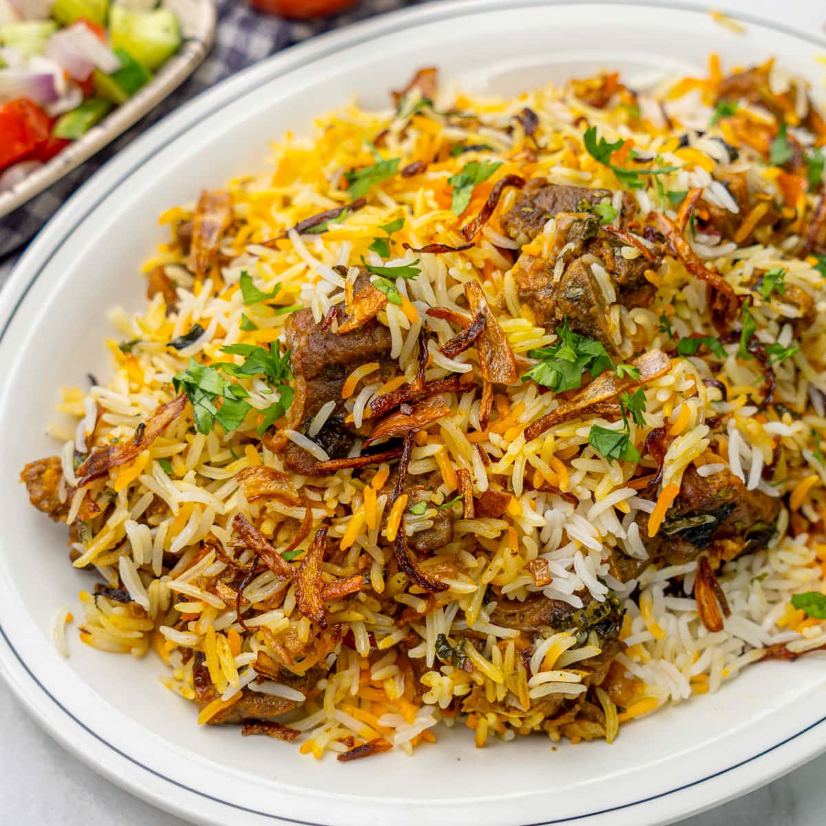 Chicken/ Mutton Biryani (Halal-حلال)_1