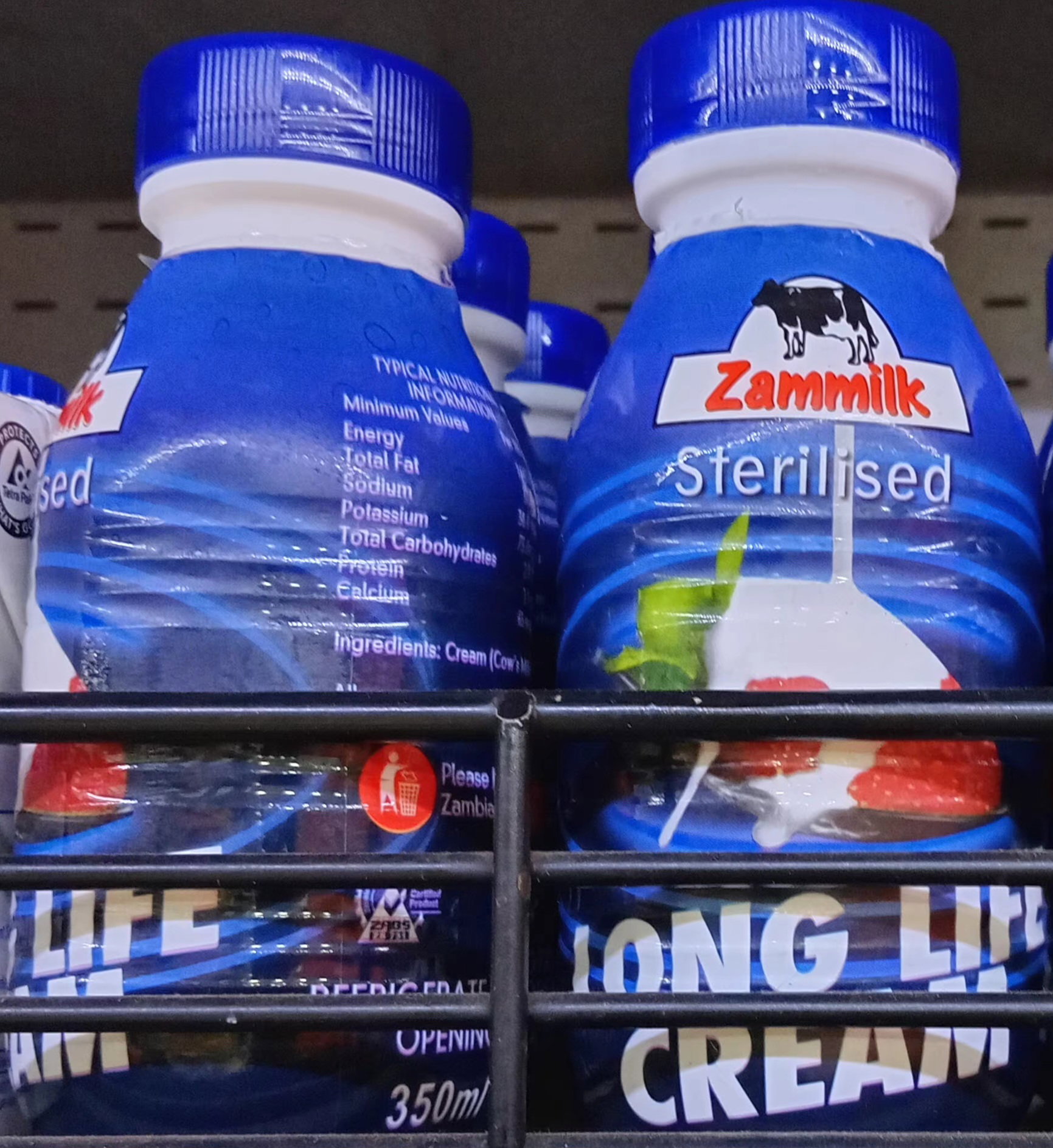 Zammilk Milk Long Life Cream 350ml_0